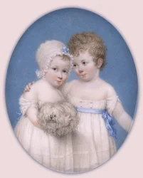 Elizabeth Mary y Augustus William Hillary